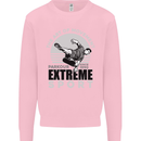 Parkour Free Running the Art of Movement Mens Sweatshirt Jumper Light Pink