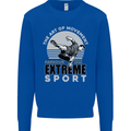 Parkour Free Running the Art of Movement Mens Sweatshirt Jumper Royal Blue