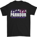 Parkour Free Running the Art of Movement Mens T-Shirt Cotton Gildan Black