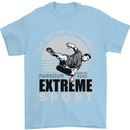 Parkour Free Running the Art of Movement Mens T-Shirt Cotton Gildan Light Blue