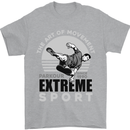 Parkour Free Running the Art of Movement Mens T-Shirt Cotton Gildan Sports Grey