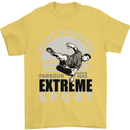 Parkour Free Running the Art of Movement Mens T-Shirt Cotton Gildan Yellow