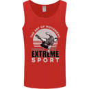 Parkour Free Running the Art of Movement Mens Vest Tank Top Red