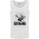 Parkour Free Running the Art of Movement Mens Vest Tank Top White