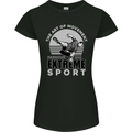 Parkour Free Running the Art of Movement Womens Petite Cut T-Shirt Black