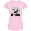 Parkour Free Running the Art of Movement Womens Petite Cut T-Shirt Light Pink