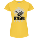 Parkour Free Running the Art of Movement Womens Petite Cut T-Shirt Yellow