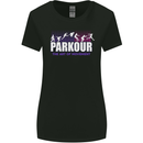 Parkour Free Running the Art of Movement Womens Wider Cut T-Shirt Black
