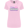 Parkour Free Running the Art of Movement Womens Wider Cut T-Shirt Light Pink