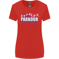 Parkour Free Running the Art of Movement Womens Wider Cut T-Shirt Red