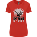 Parkour Free Running the Art of Movement Womens Wider Cut T-Shirt Red