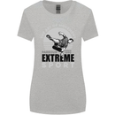 Parkour Free Running the Art of Movement Womens Wider Cut T-Shirt Sports Grey