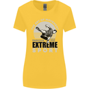 Parkour Free Running the Art of Movement Womens Wider Cut T-Shirt Yellow
