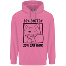 Part Cotton Part Cat Hair Funny Childrens Kids Hoodie Azalea
