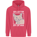 Part Cotton Part Cat Hair Funny Childrens Kids Hoodie Heliconia