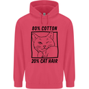Part Cotton Part Cat Hair Funny Childrens Kids Hoodie Heliconia