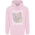 Part Cotton Part Cat Hair Funny Childrens Kids Hoodie Light Pink