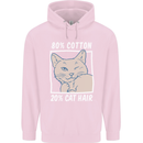 Part Cotton Part Cat Hair Funny Childrens Kids Hoodie Light Pink