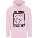 Part Cotton Part Cat Hair Funny Childrens Kids Hoodie Light Pink