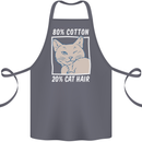 Part Cotton Part Cat Hair Funny Cotton Apron 100% Organic Steel