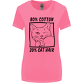 Part Cotton Part Cat Hair Funny Womens Wider Cut T-Shirt Azalea