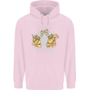 Party Like a Viking Thor Odin Valhalla Childrens Kids Hoodie Light Pink
