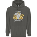 Party Like a Viking Thor Odin Valhalla Childrens Kids Hoodie Storm Grey