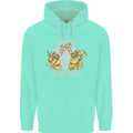 Party Like a Viking Thor Odin Valhalla Mens 80% Cotton Hoodie Peppermint