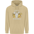 Party Like a Viking Thor Odin Valhalla Mens 80% Cotton Hoodie Sand