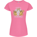 Party Like a Viking Thor Odin Valhalla Womens Petite Cut T-Shirt Azalea