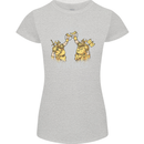 Party Like a Viking Thor Odin Valhalla Womens Petite Cut T-Shirt Sports Grey