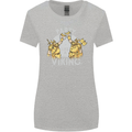 Party Like a Viking Thor Odin Valhalla Womens Wider Cut T-Shirt Sports Grey