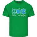 Peace Autism Austistic Kids T-Shirt Childrens Irish Green