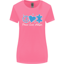 Peace Autism Austistic Womens Wider Cut T-Shirt Azalea