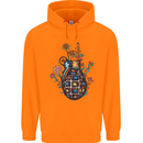 Peace Grenade Anti-War Pacifist World Hippy Childrens Kids Hoodie Orange