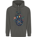 Peace Grenade Anti-War Pacifist World Hippy Childrens Kids Hoodie Storm Grey