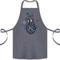 Peace Grenade Anti-War Pacifist World Hippy Cotton Apron 100% Organic Steel