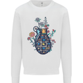 Peace Grenade Anti-War Pacifist World Hippy Kids Sweatshirt Jumper White