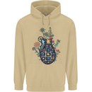 Peace Grenade Anti-War Pacifist World Hippy Mens 80% Cotton Hoodie Sand