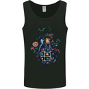 Peace Grenade Anti-War Pacifist World Hippy Mens Vest Tank Top Black