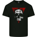 Peace Harmony Skull Gothic Biker Motorbike Mens Cotton T-Shirt Tee Top Black