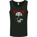 Peace Harmony Skull Gothic Biker Motorbike Mens Vest Tank Top Black