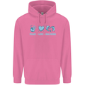Peace Love Dolphins Sea life Childrens Kids Hoodie Azalea