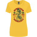 Pedal Pusher Club Cycling Cyclist Funny Womens Wider Cut T-Shirt Yellow