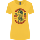 Pedal Pusher Club Cycling Cyclist Funny Womens Wider Cut T-Shirt Yellow