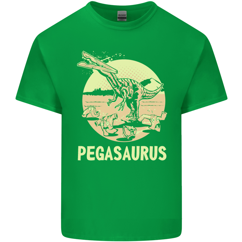 Pegasaurus Dinosaur T-Rex Funny Kids T-Shirt Childrens Irish Green
