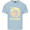 Pegasaurus Dinosaur T-Rex Funny Kids T-Shirt Childrens Light Blue