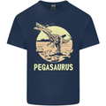 Pegasaurus Dinosaur T-Rex Funny Kids T-Shirt Childrens Navy Blue