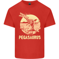 Pegasaurus Dinosaur T-Rex Funny Kids T-Shirt Childrens Red