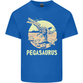 Pegasaurus Dinosaur T-Rex Funny Kids T-Shirt Childrens Royal Blue